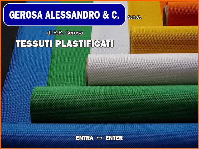 Gerosa Alessandro & C. snc - Tessuti plastificati