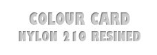Colour card Nylon 210 PVC coated
